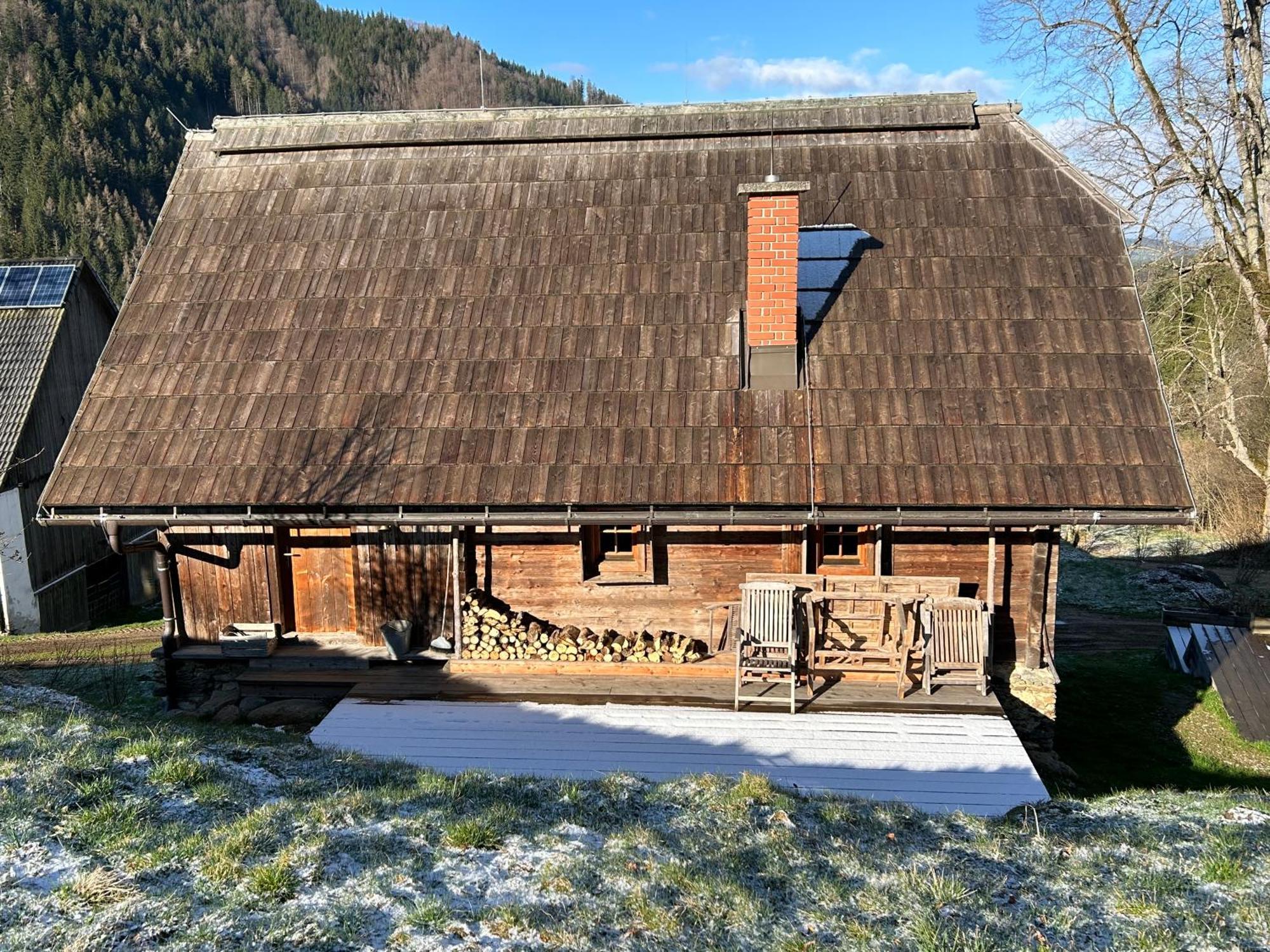 Charmantes Gaestehaus Am Waldrand In Alpiner Lage Siehe Auch Zweites Objekt Gaestewohnung In Altem Bauernhaus Stanz Im Murztal Bagian luar foto